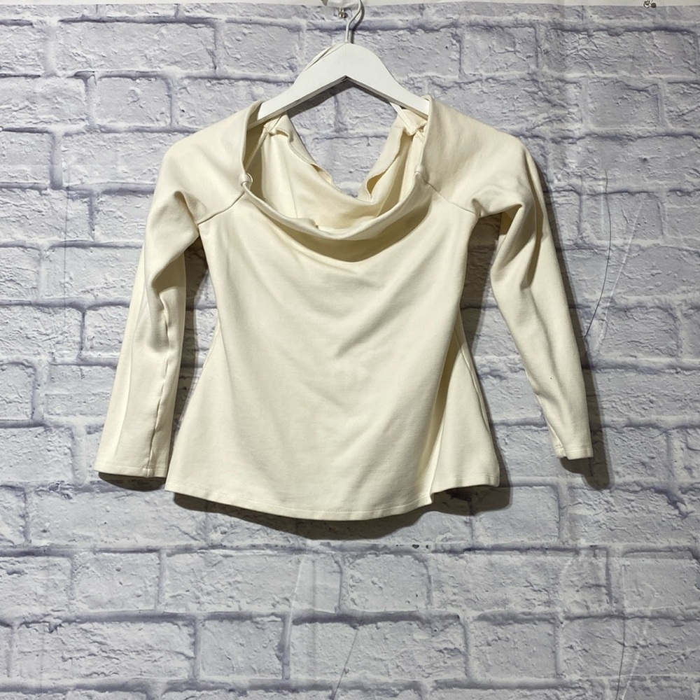 Lโagence ivory blouse